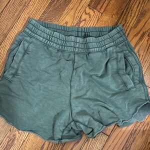 Aerie Olive Green Comfy Shorts